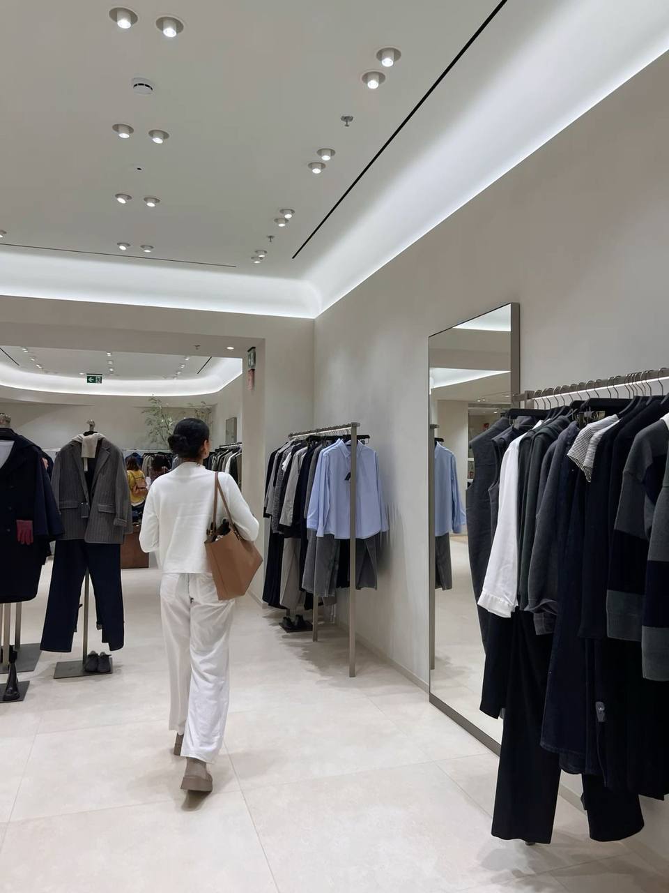 Zara store, browsing new arrivals